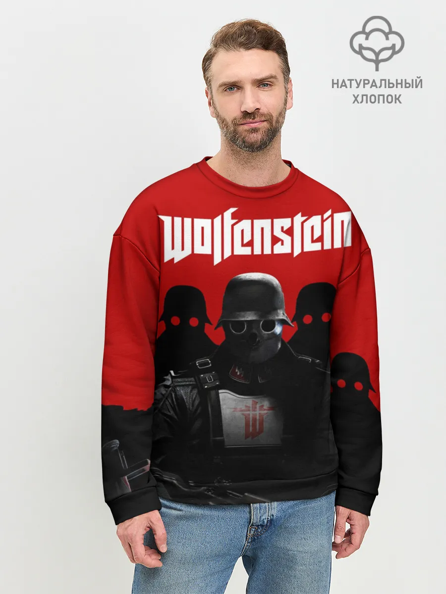 Мужской свитшот базовый / Wolfenstein