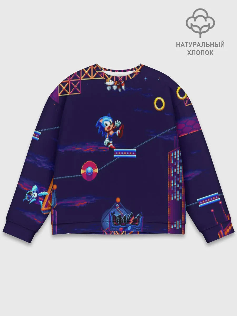 Мужской свитшот базовый / SONIC