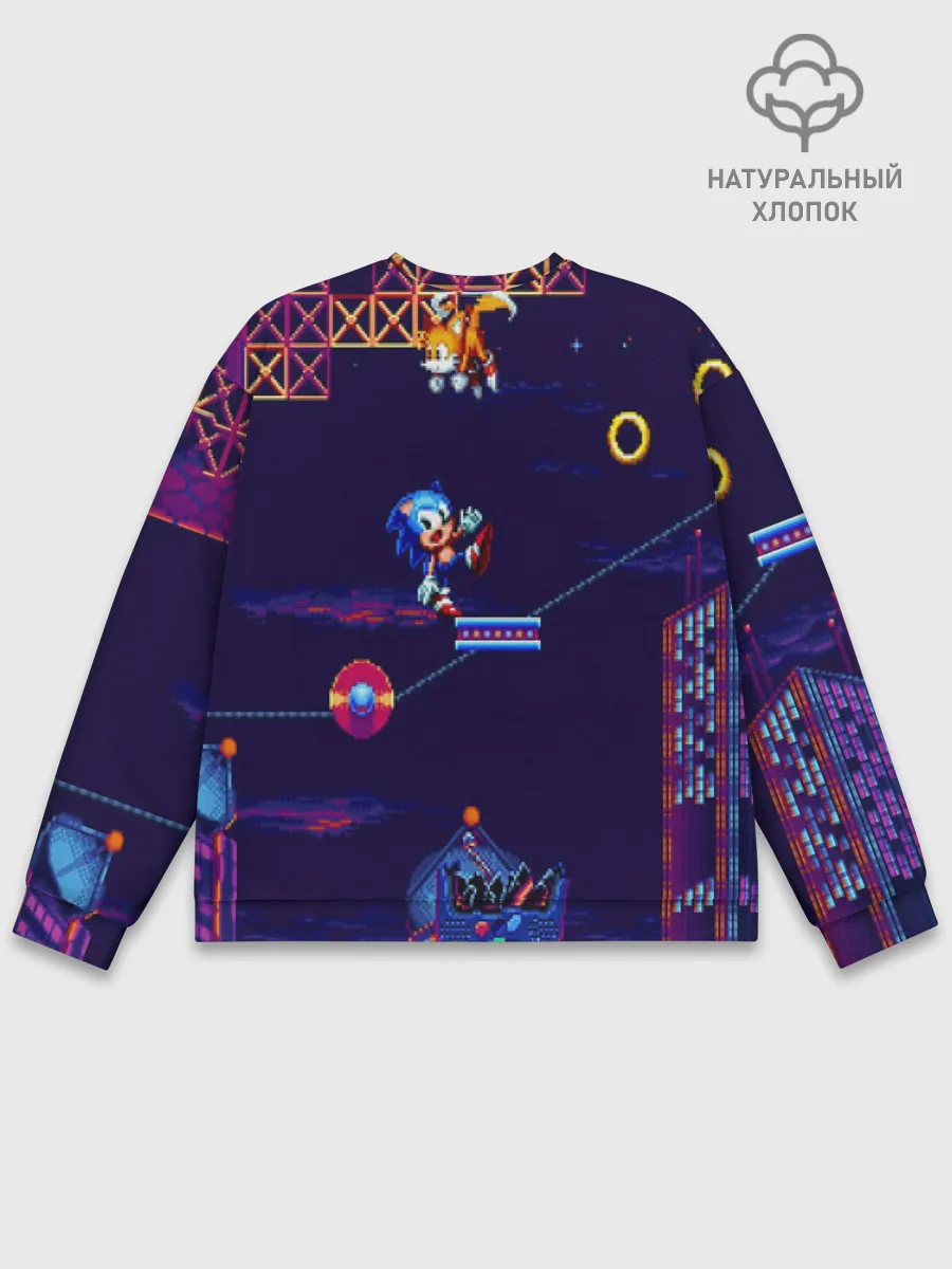 Мужской свитшот базовый / SONIC