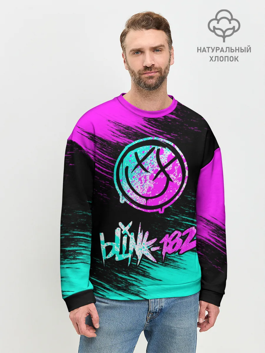 Мужской свитшот базовый / Blink-182
