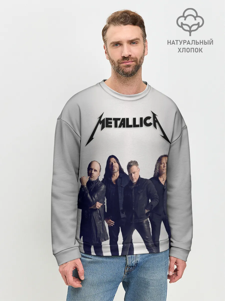 Мужской свитшот базовый / Metallica
