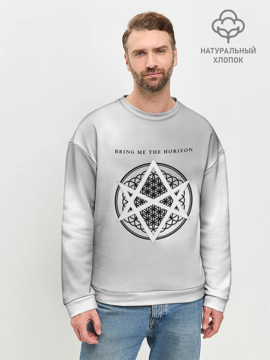 Мужской свитшот базовый / Bring Me the Horizon