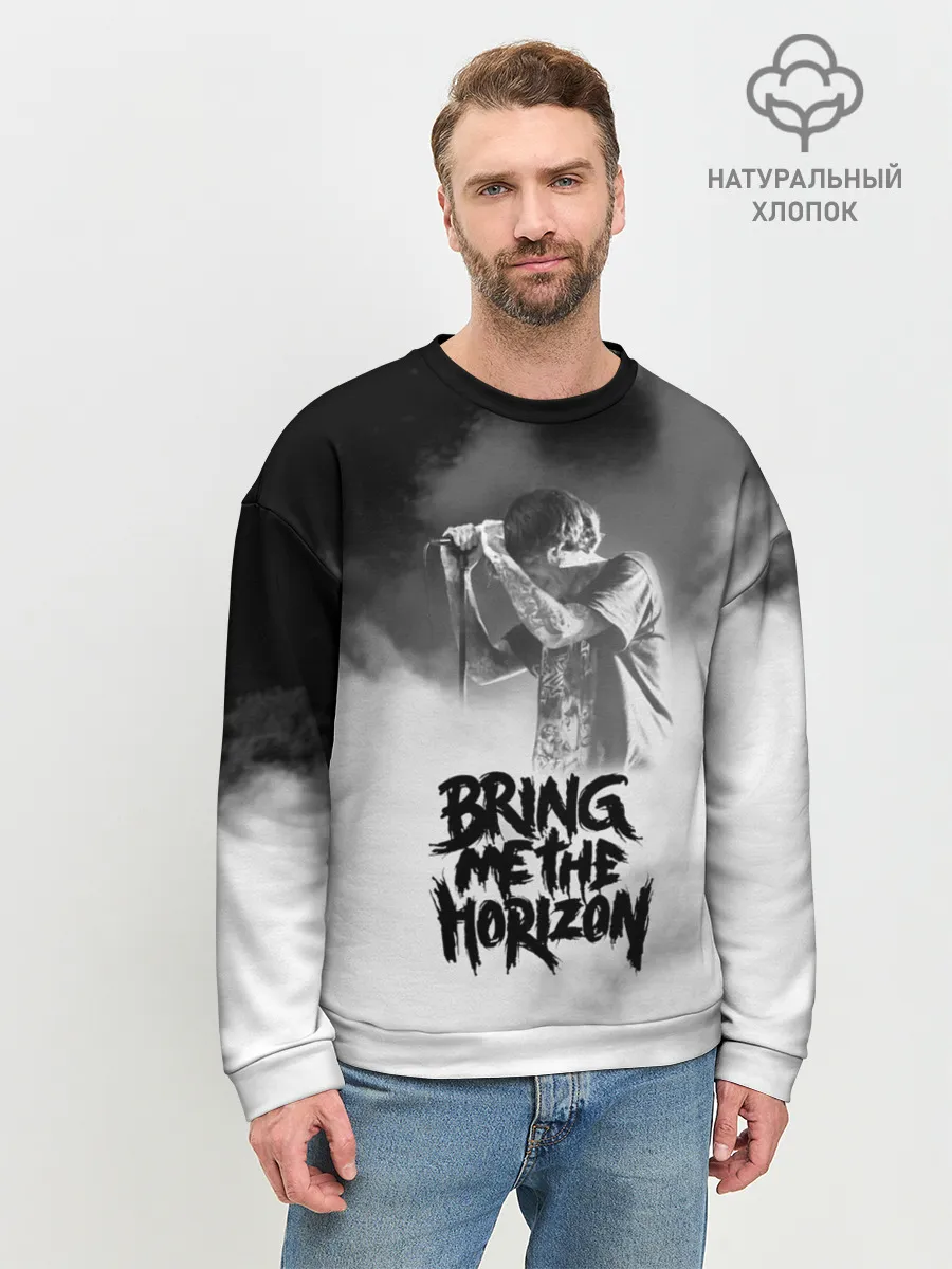 Мужской свитшот базовый / Bring Me the Horizon