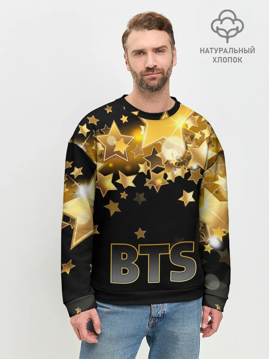 Мужской свитшот базовый / РЮКЗАК BTS