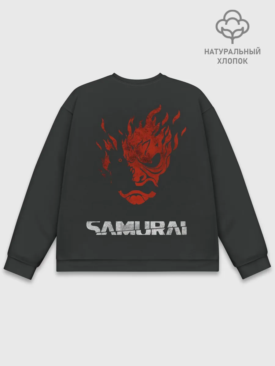 Мужской свитшот базовый / Cyberpunk 2077