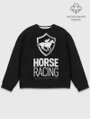 Мужской свитшот базовый / Horse racing
