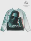 Мужской свитшот базовый / Cyberpunk 2077