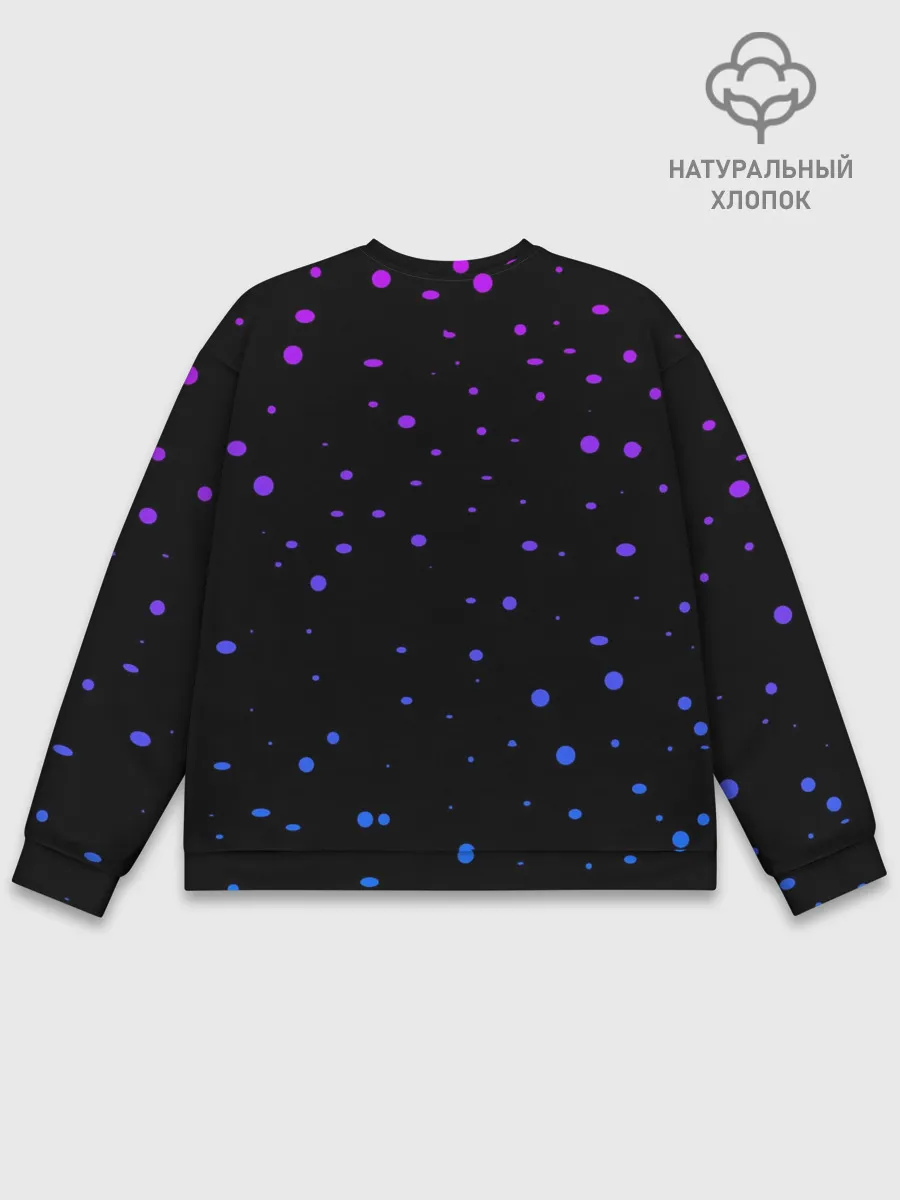 Мужской свитшот базовый / ночной Фейри Тейл