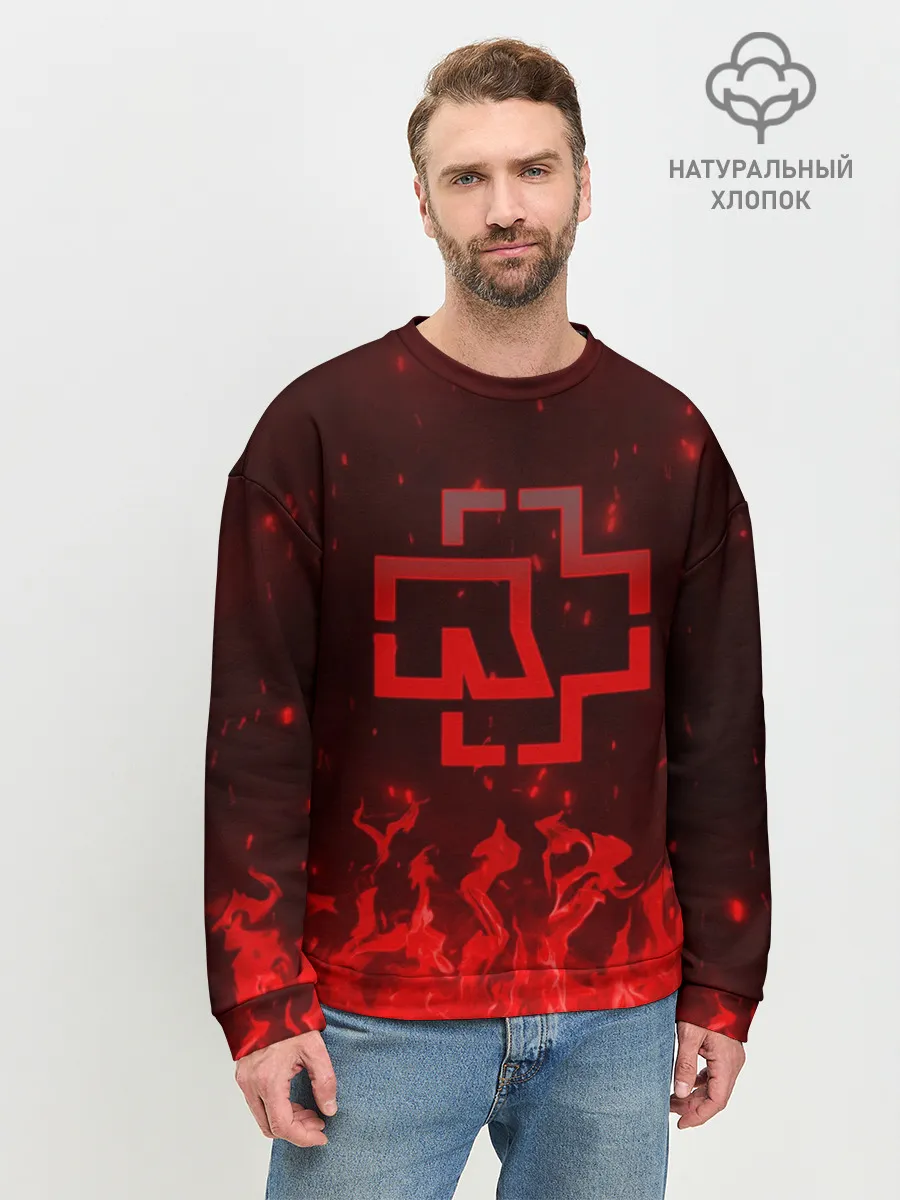 Мужской свитшот базовый / Rammstein