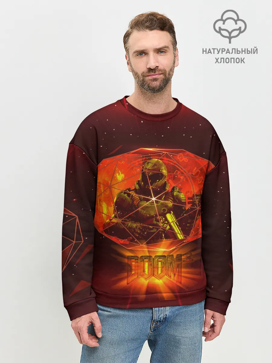 Мужской свитшот базовый / Doom Enternal