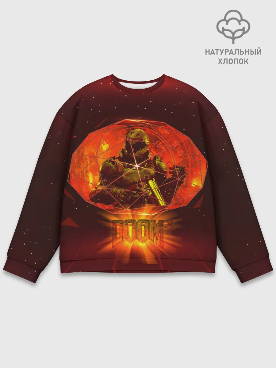 Мужской свитшот базовый / Doom Enternal