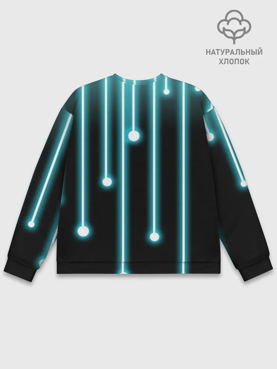 Мужской свитшот базовый / Неон