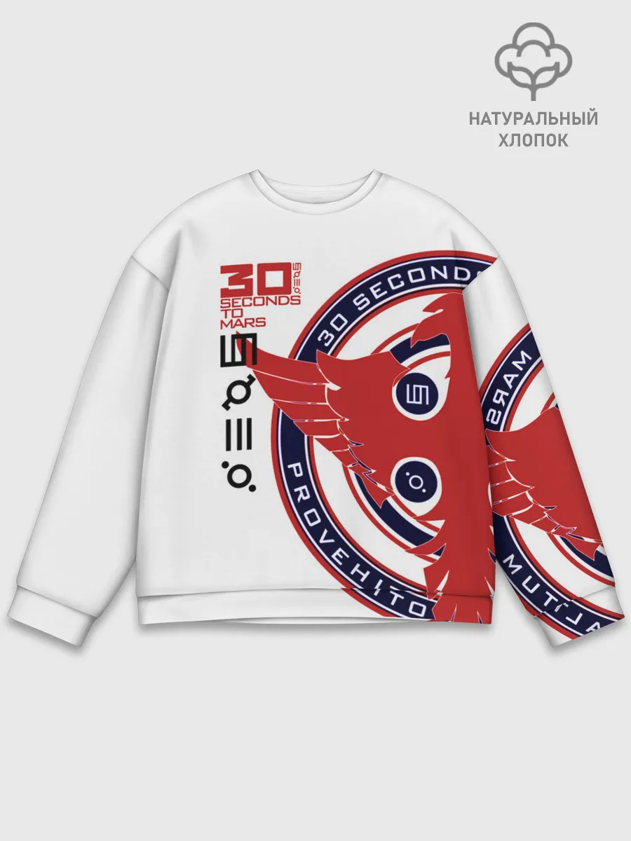 Мужской свитшот базовый / 30 Seconds to Mars