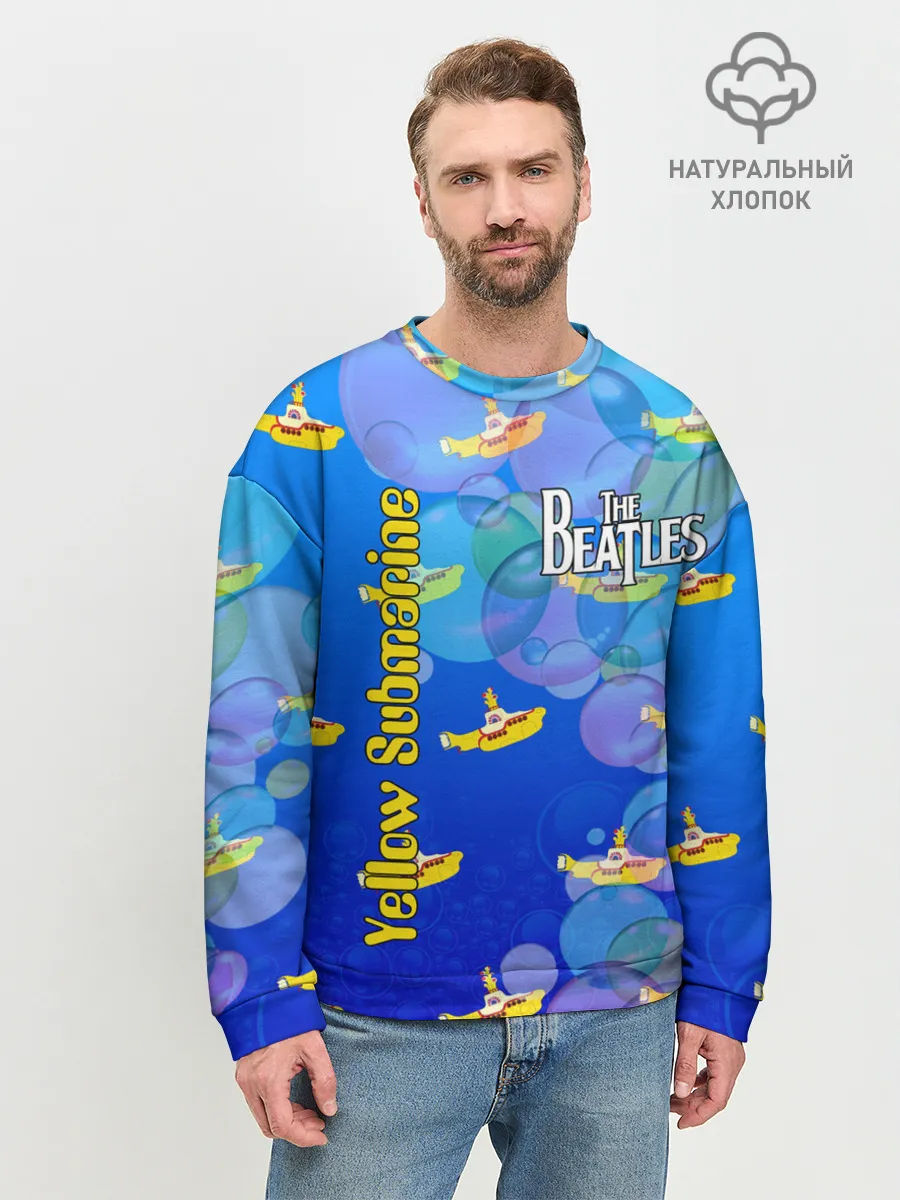 Мужской свитшот базовый / The Beatles