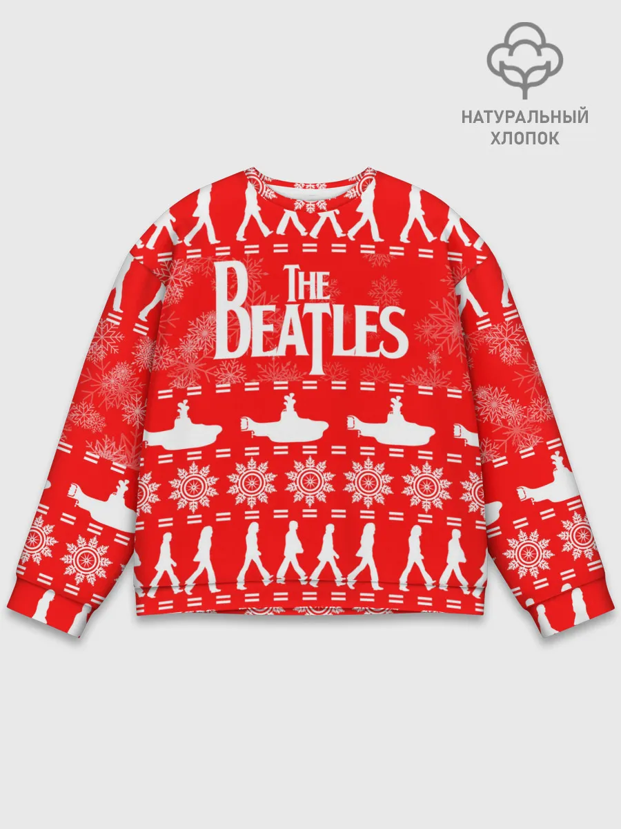 Мужской свитшот базовый / The Beatles