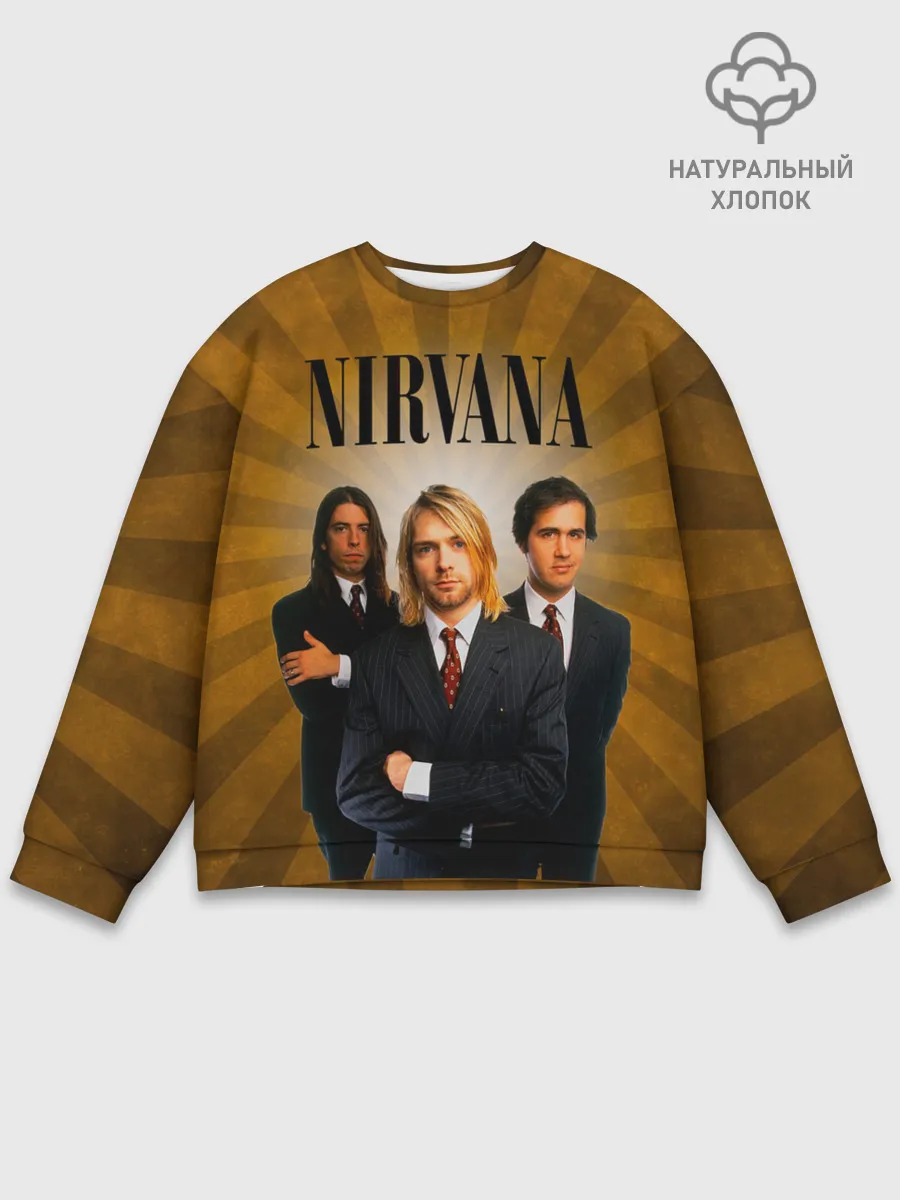 Мужской свитшот базовый / Nirvana