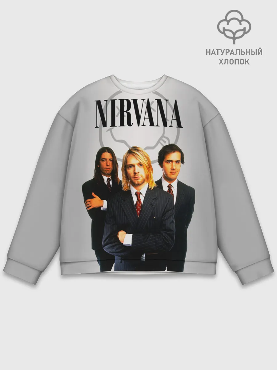 Мужской свитшот базовый / Nirvana