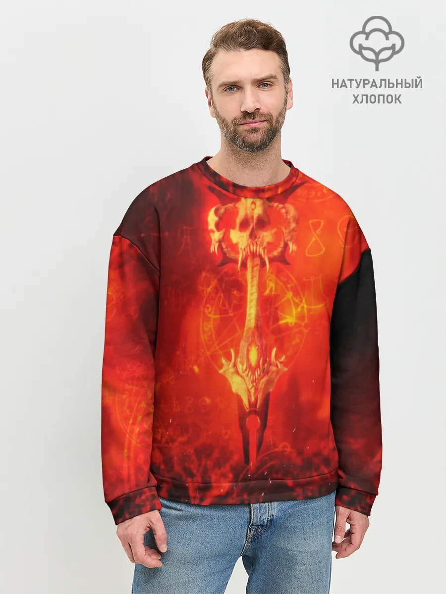 Мужской свитшот базовый / DOOM