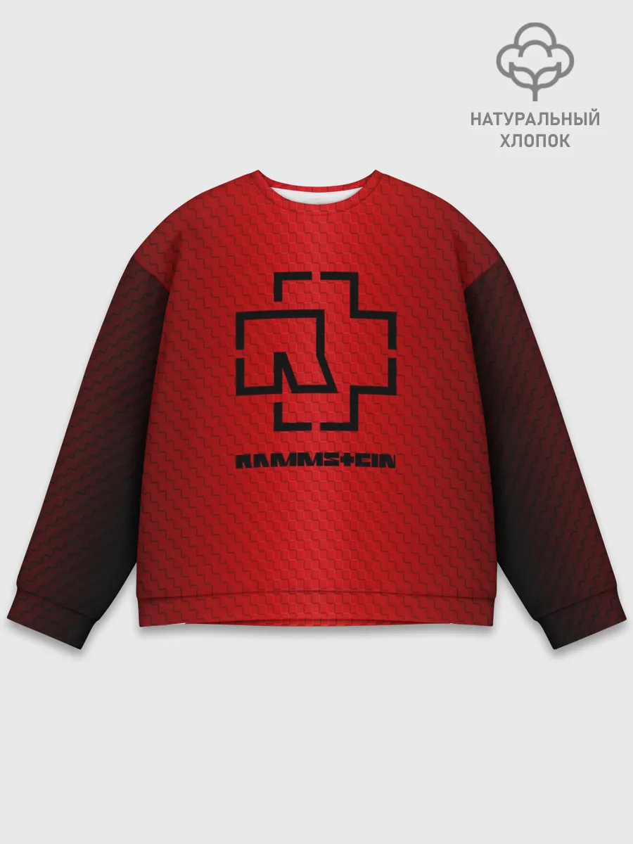 Мужской свитшот базовый / Rammstein.