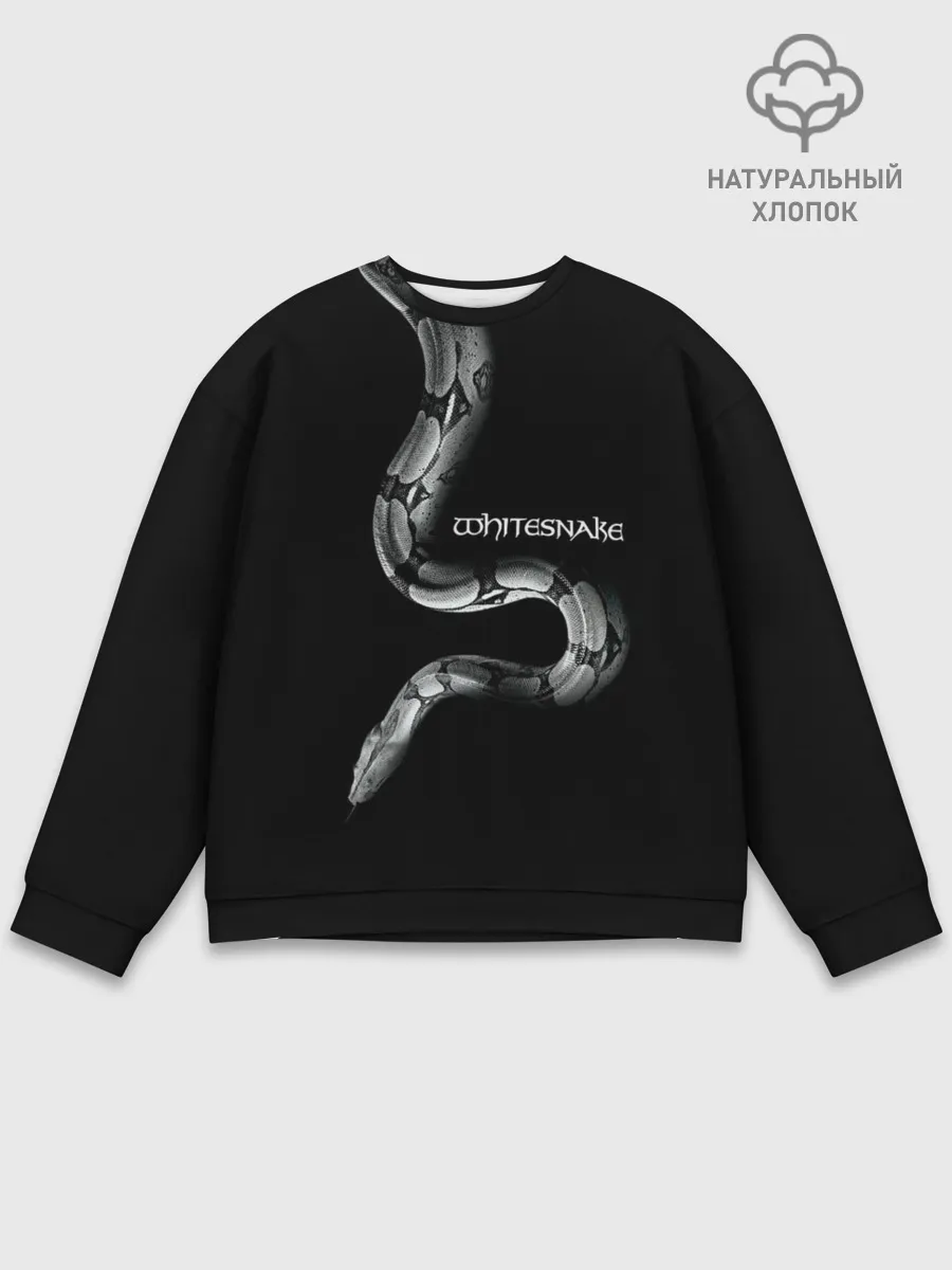 Мужской свитшот базовый / WHITESNAKE