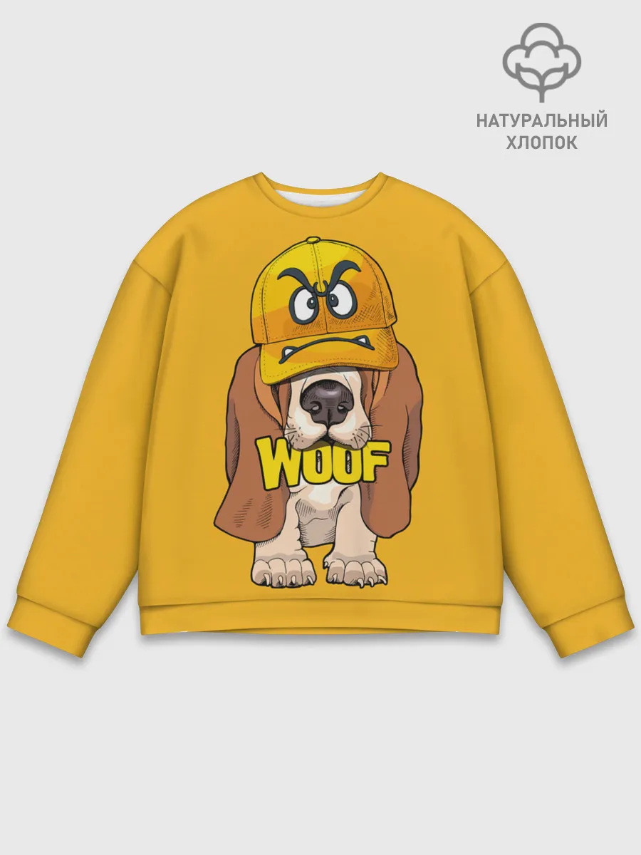 Мужской свитшот базовый / Woof