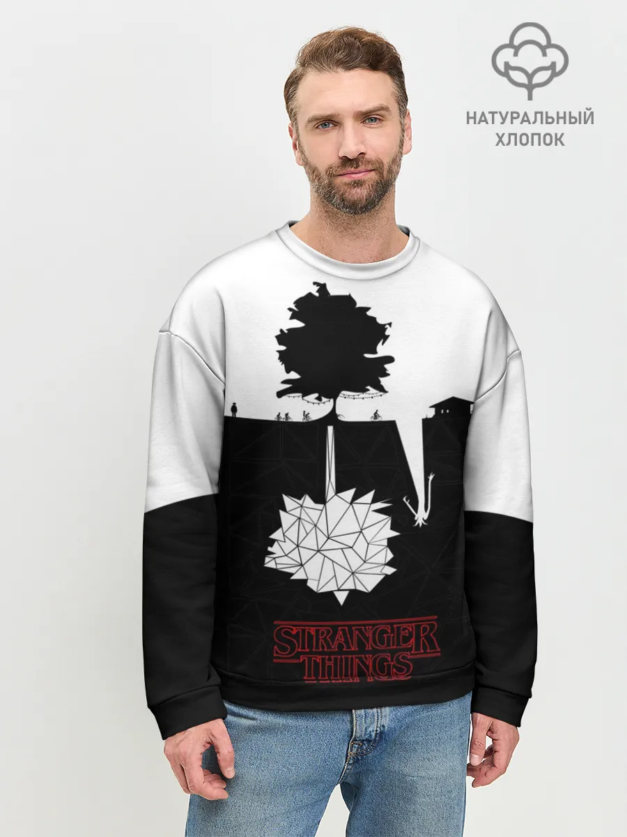 Мужской свитшот базовый / STRANGER THINGS