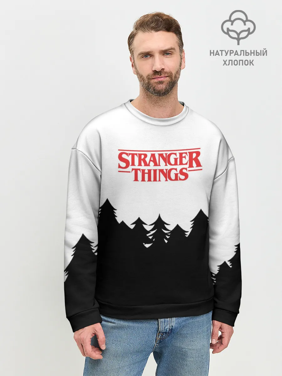 Мужской свитшот базовый / STRANGER THINGS