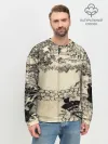 Мужской свитшот базовый / Японская гравюра