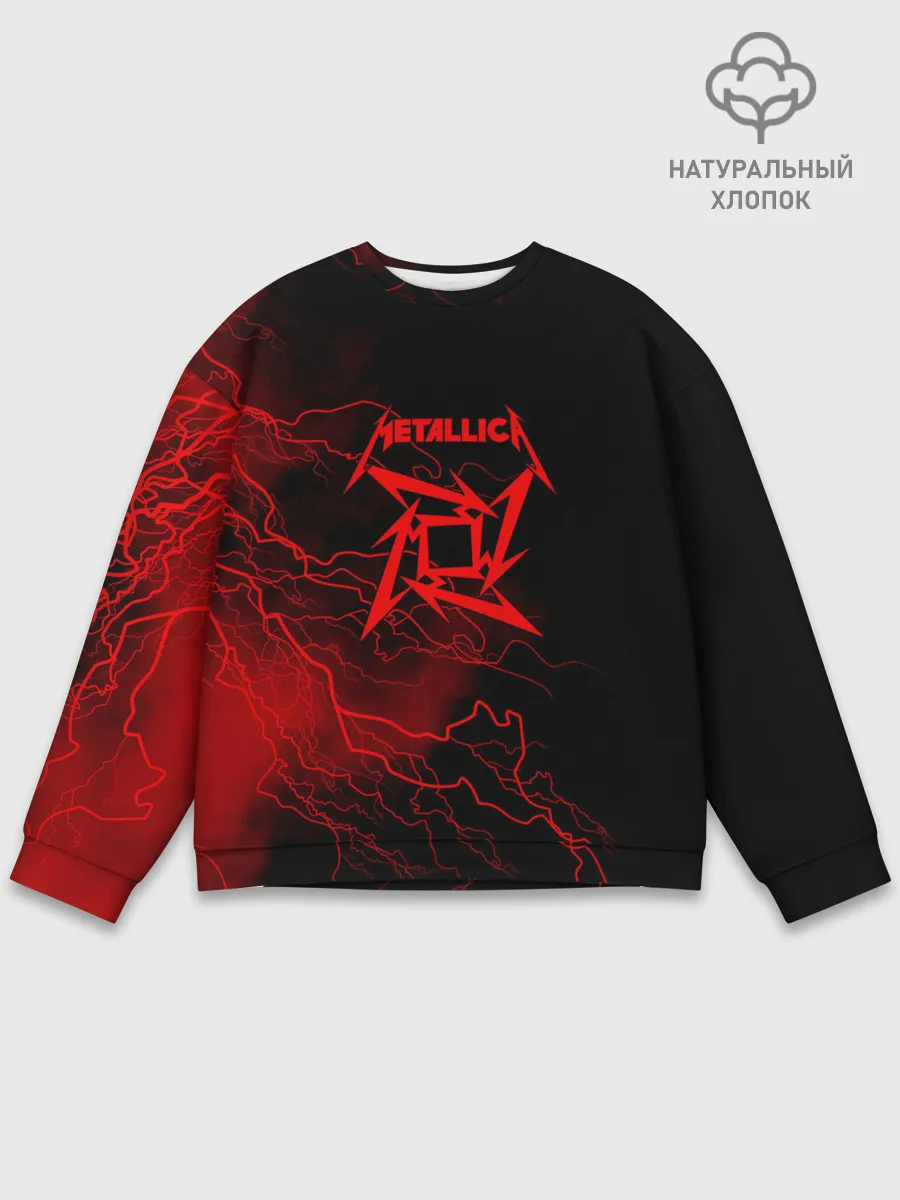 Мужской свитшот базовый / Metallica