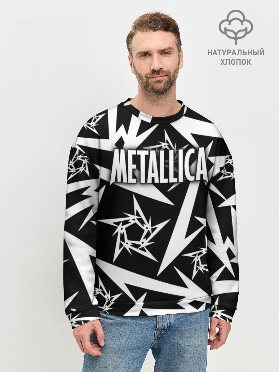 Мужской свитшот базовый / Metallica