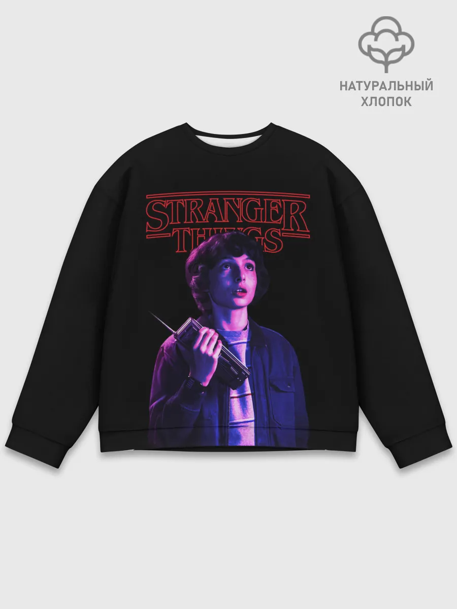 Мужской свитшот базовый / STRANGER THINGS - Майк