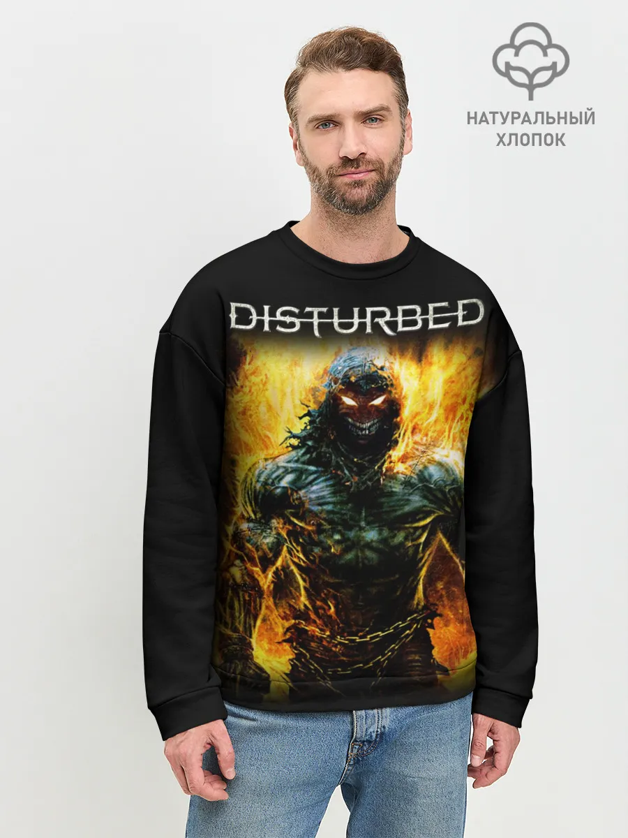 Мужской свитшот базовый / Disturbed