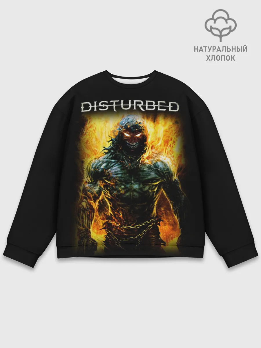 Мужской свитшот базовый / Disturbed