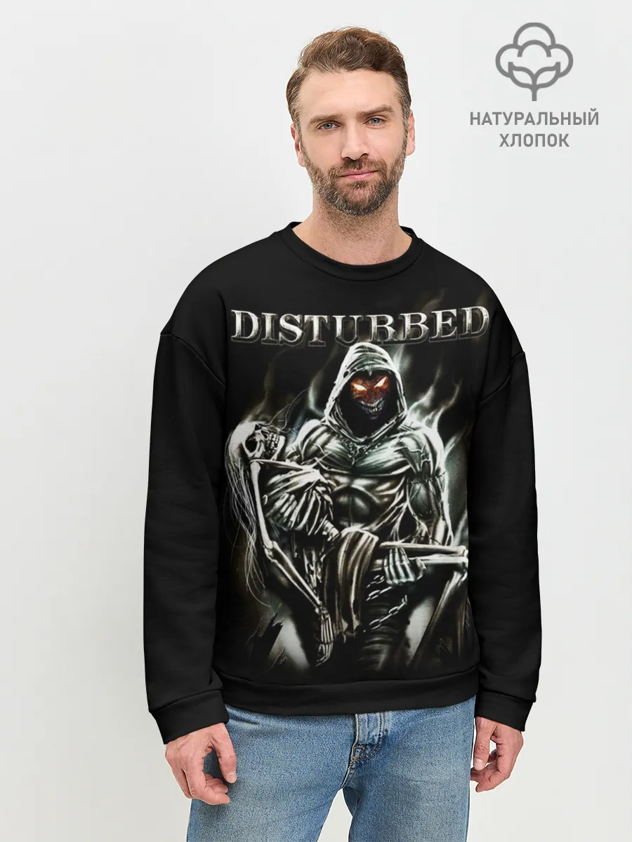 Мужской свитшот базовый / Disturbed