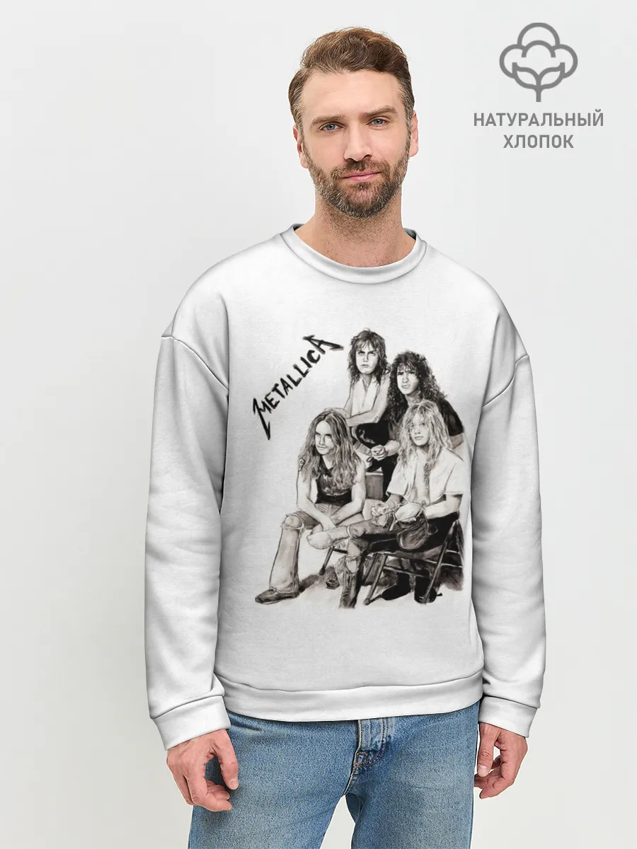 Мужской свитшот базовый / Metallica
