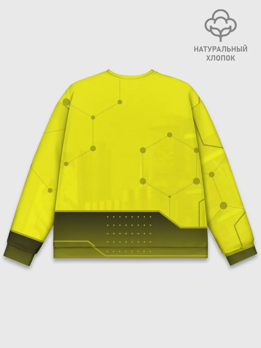 Мужской свитшот базовый / CYBERPUNK 2077