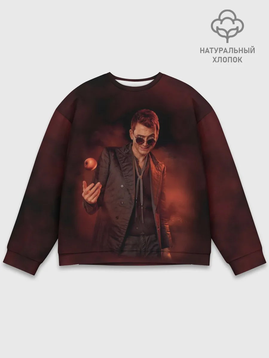 Мужской свитшот базовый / Кроули