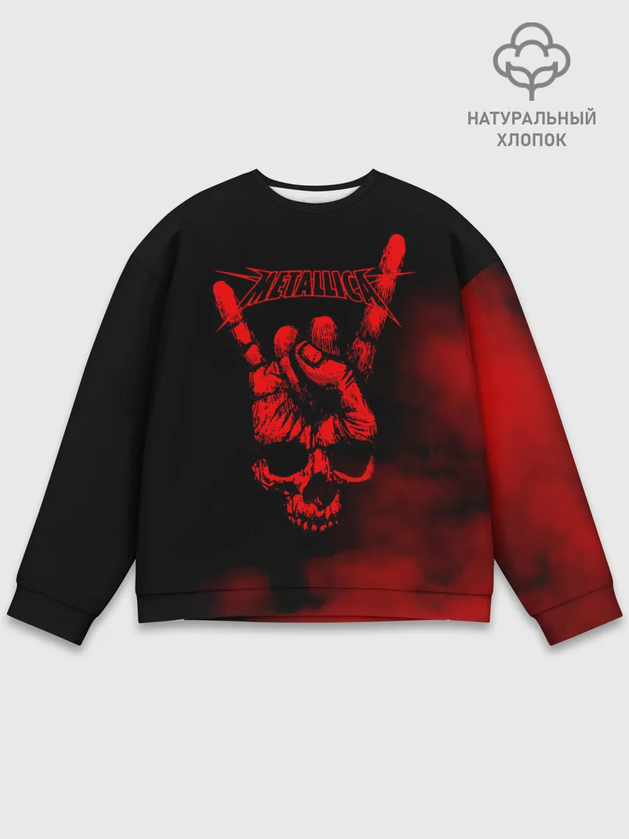 Мужской свитшот базовый / Metallica