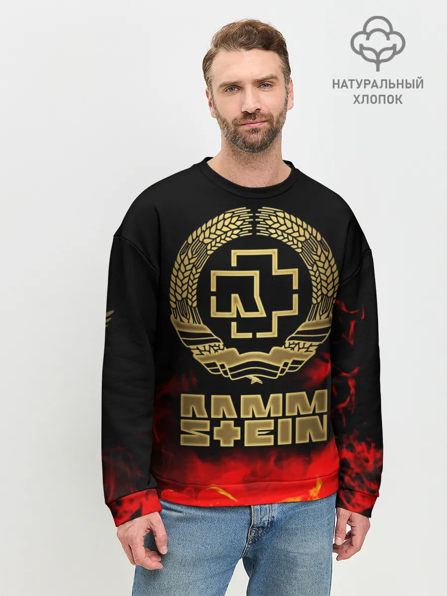 Мужской свитшот базовый / Rammstein