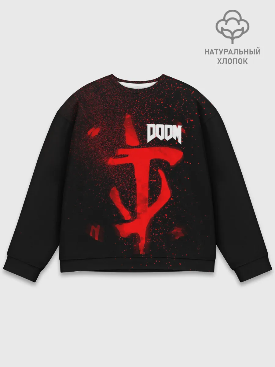 Мужской свитшот базовый / DOOM
