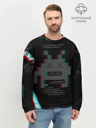 Мужской свитшот базовый / WATCH DOGS DED SEC