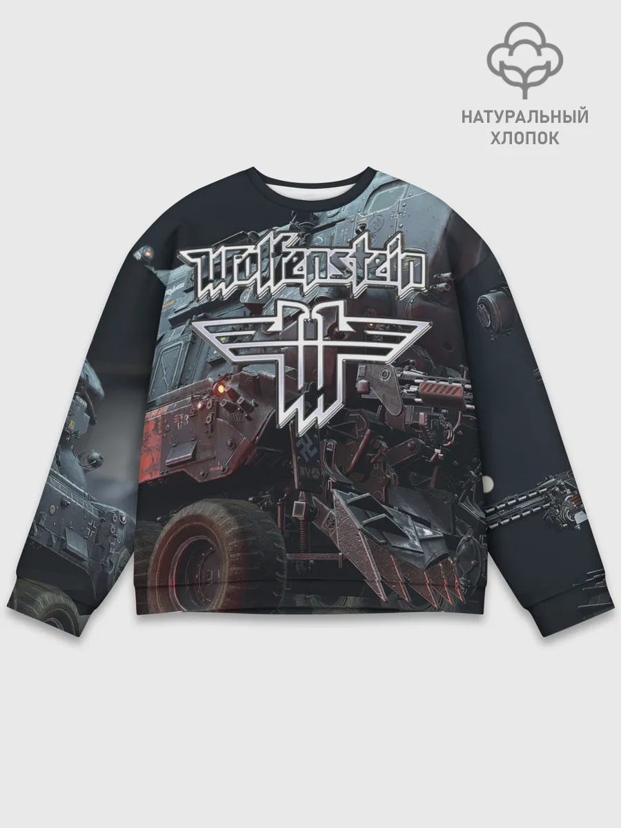 Мужской свитшот базовый / Wolfenstein