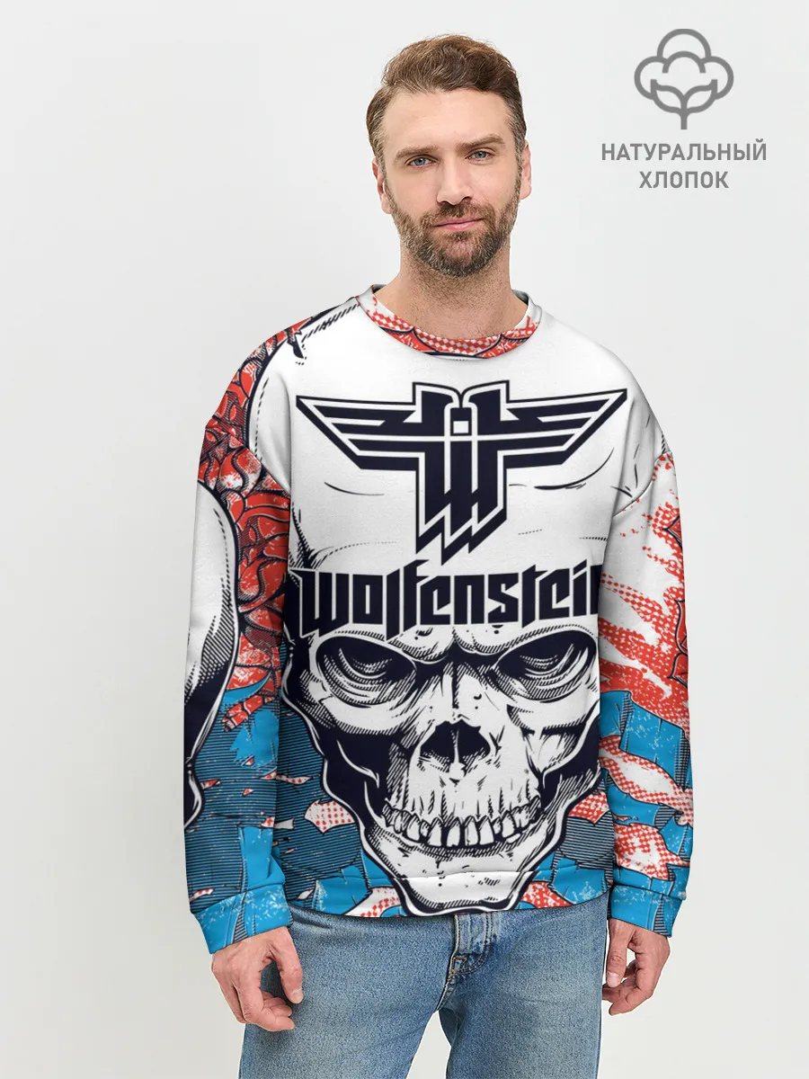 Мужской свитшот базовый / Wolfenstein