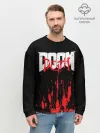 Мужской свитшот базовый / DOOM Bloody