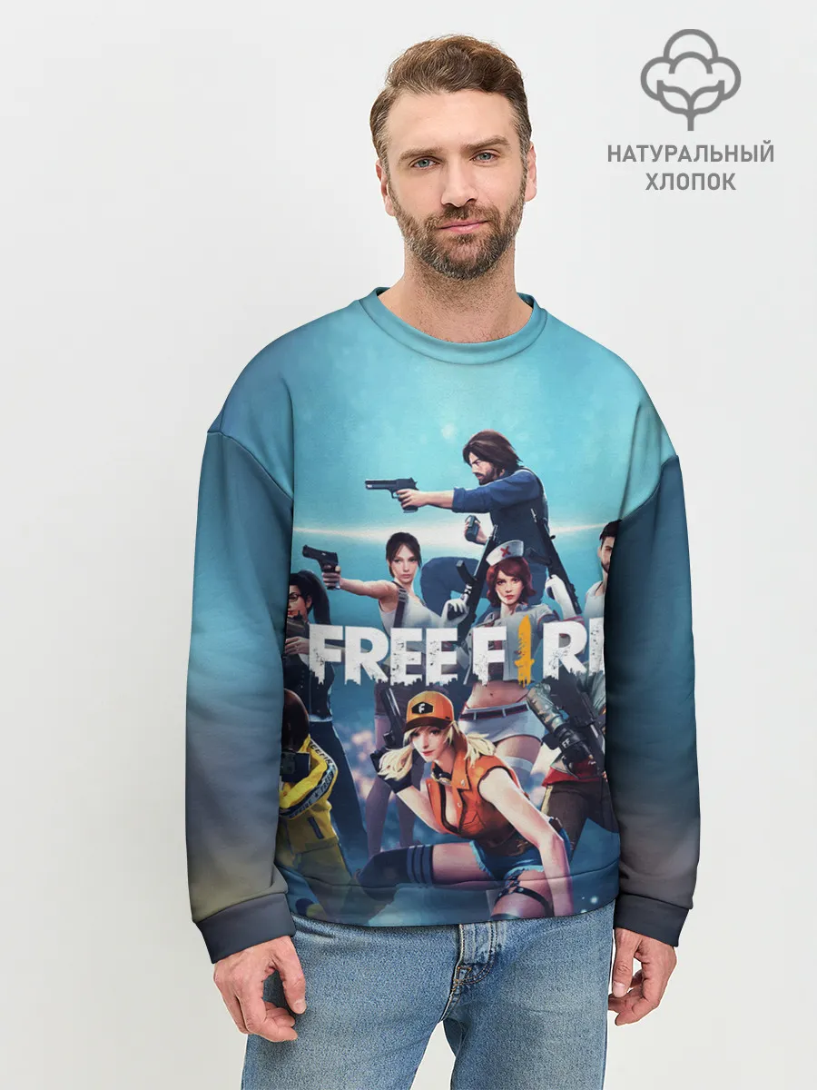 Мужской свитшот базовый / FREE FIRE