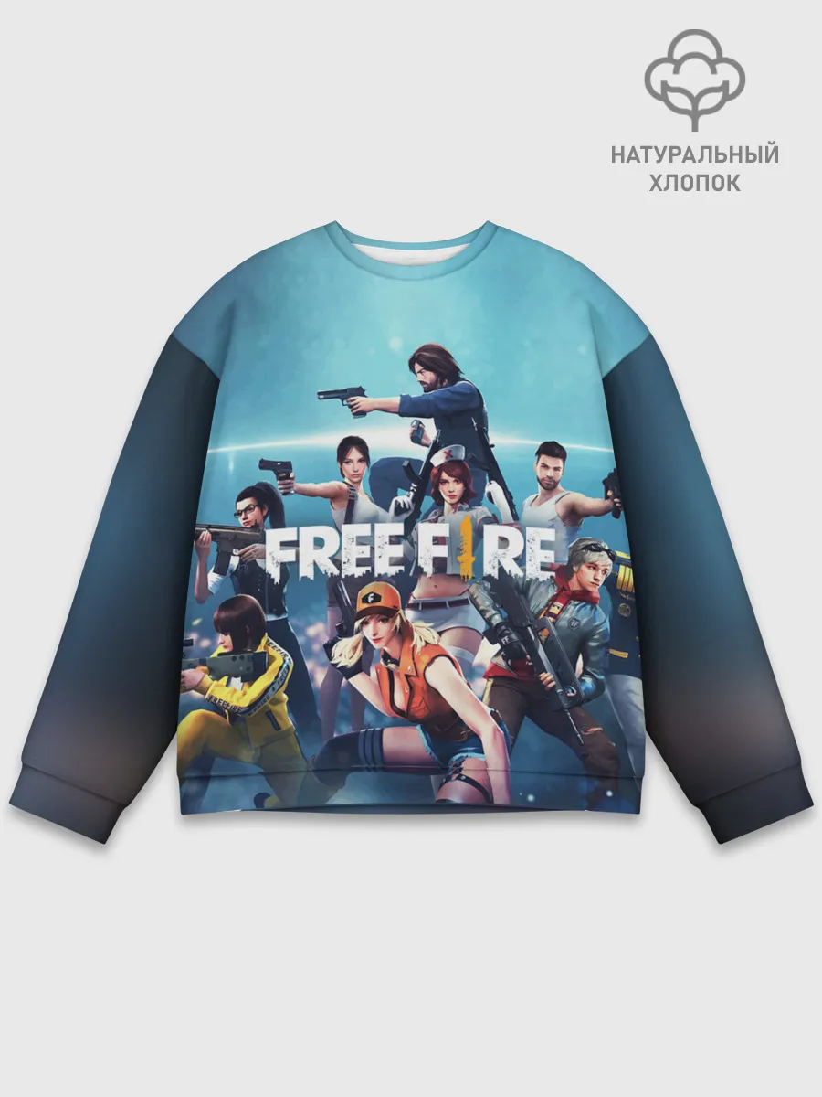 Мужской свитшот базовый / FREE FIRE