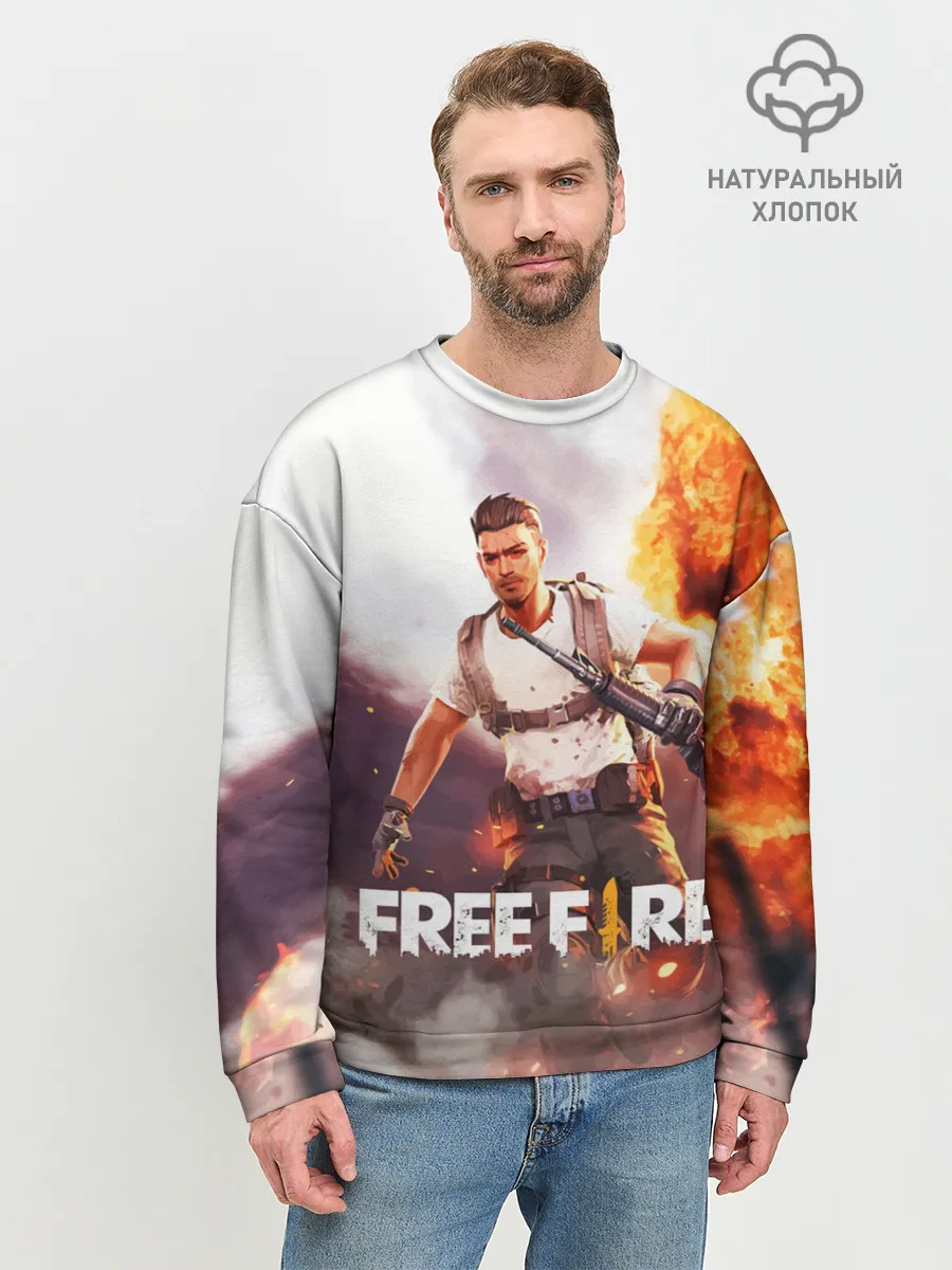 Мужской свитшот базовый / FREE FIRE
