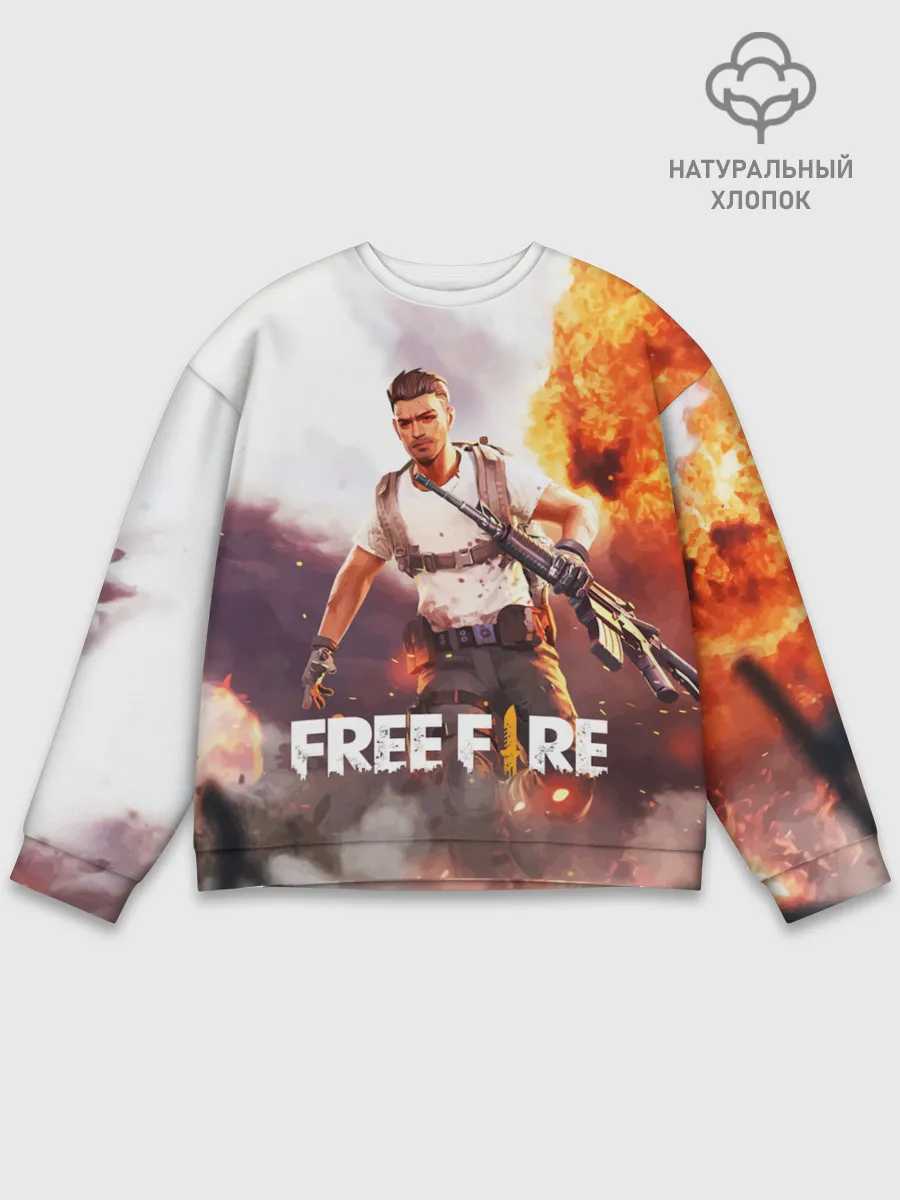 Мужской свитшот базовый / FREE FIRE