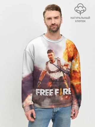 Мужской свитшот базовый / FREE FIRE