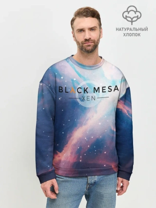 Мужской свитшот базовый / HALF-LIFE - Black Mesa: XEN